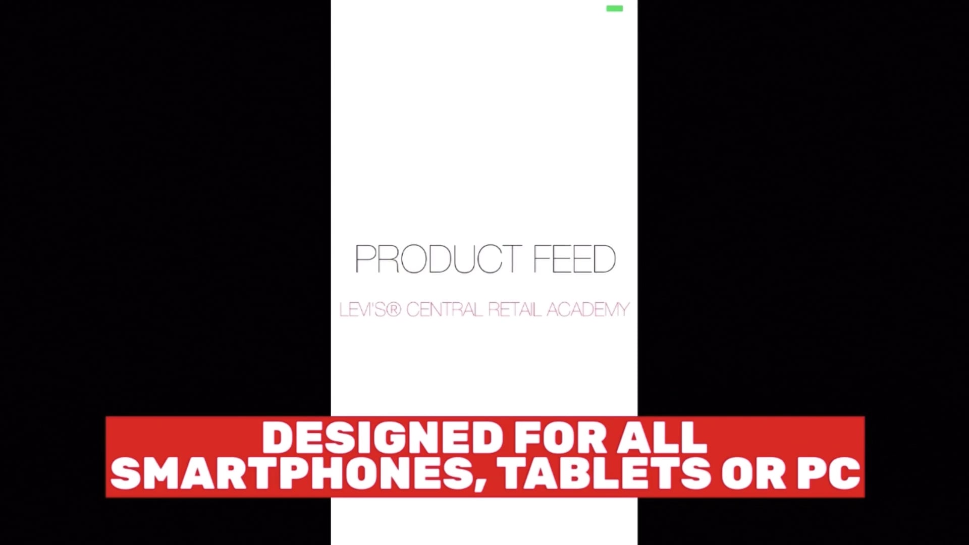 Levi's® Product Feed Vimeo