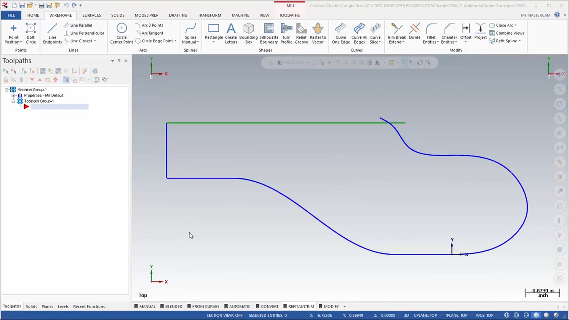 Fillets, Chamfers and Splines