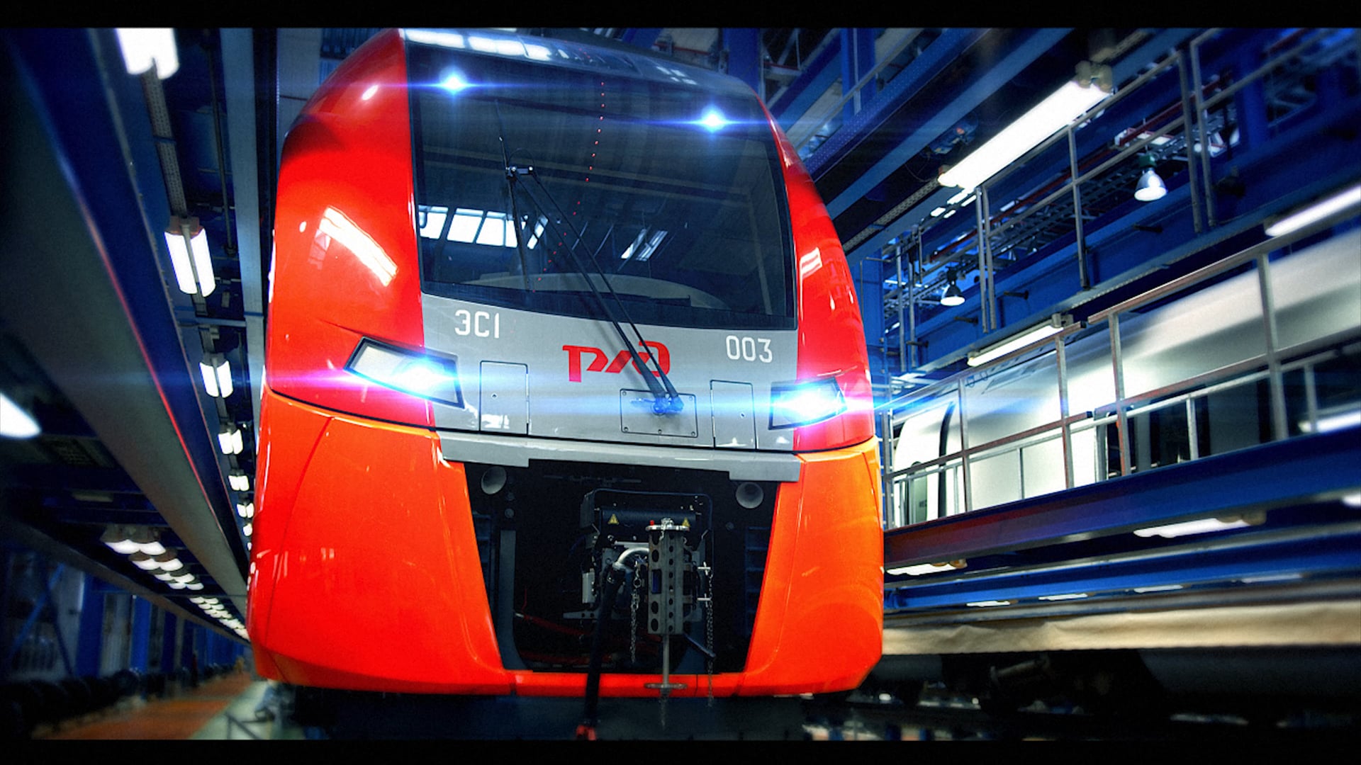 RZD advertising. English version.