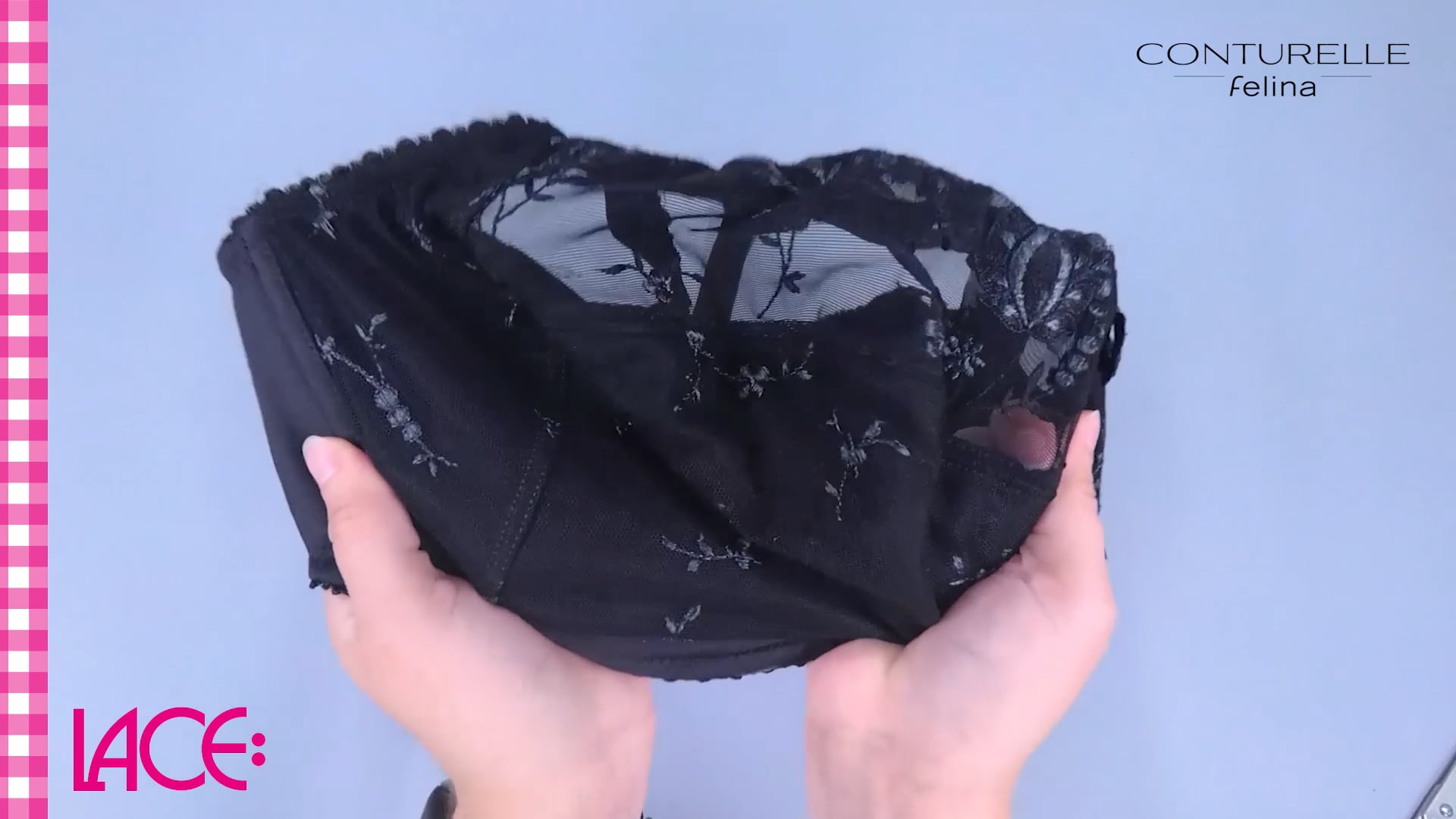 Culotte Conturelle De Felina Taille 44 (42 EU) - Noir/Gris - Neuf Avec étiquettes - Confort Et Maintien Féminin