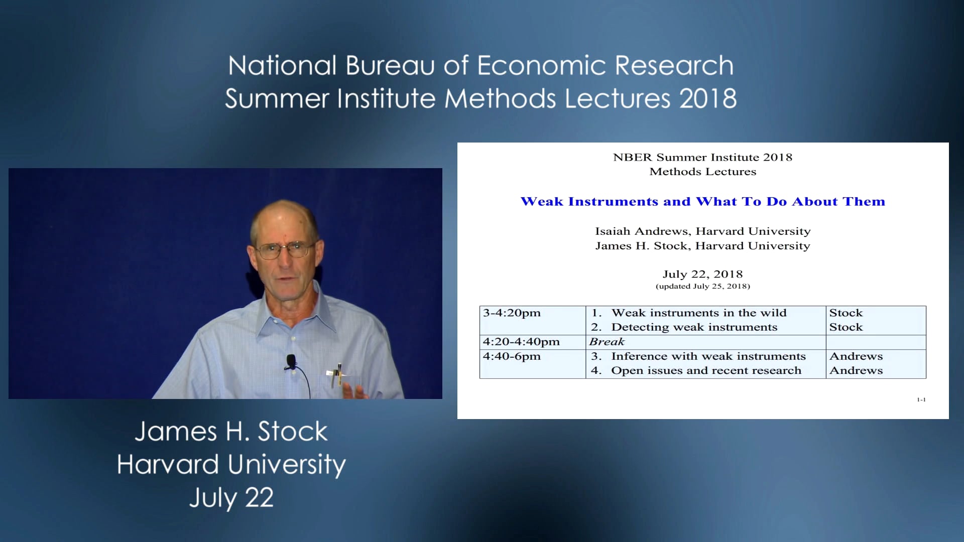 NBER SI 2018 STOCK METHODS Sequence.01 on Vimeo