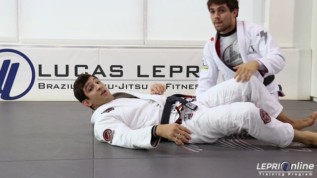 Study the double-leg before going to Jiu-Jitsu training tonight