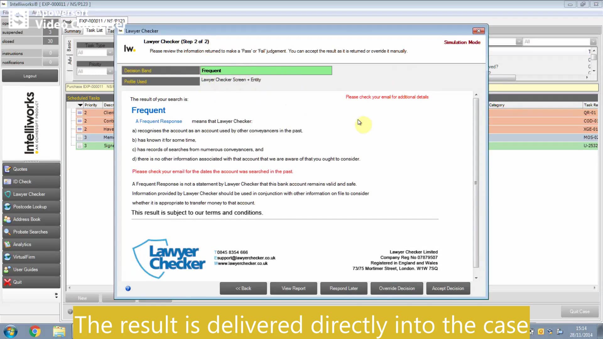 Ochresoft Lawyer Checker on Vimeo