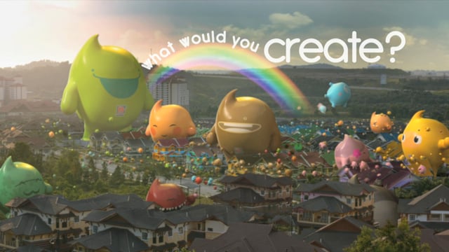 nippon paint -create magic - designed by by brad hogarth