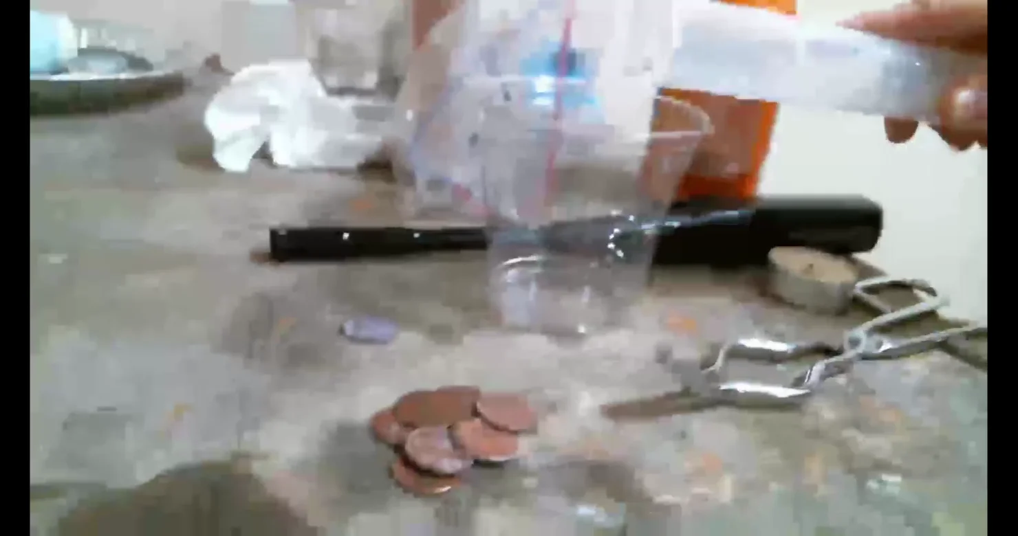 Density of Pennies lab data on Vimeo