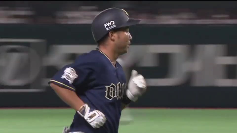 【3回表】バファローズ・山足 プロ初ホームランは逆転の一発!! 2018/9/7 H-Bs