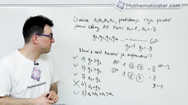 Maturita 2018 - 16. Aritmetická a geometrická posloupnost