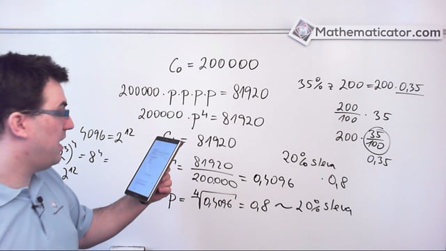Maturita z matematiky - Jaro 2016 - Řešení - Příklad 20