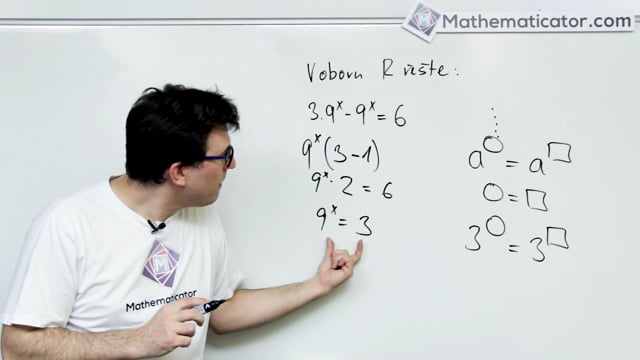 Maturita z matiky 2018 - 11. Exponenciální rovnice