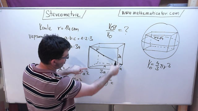 Stereometrie 4, koule a tělesová úhlopříčka