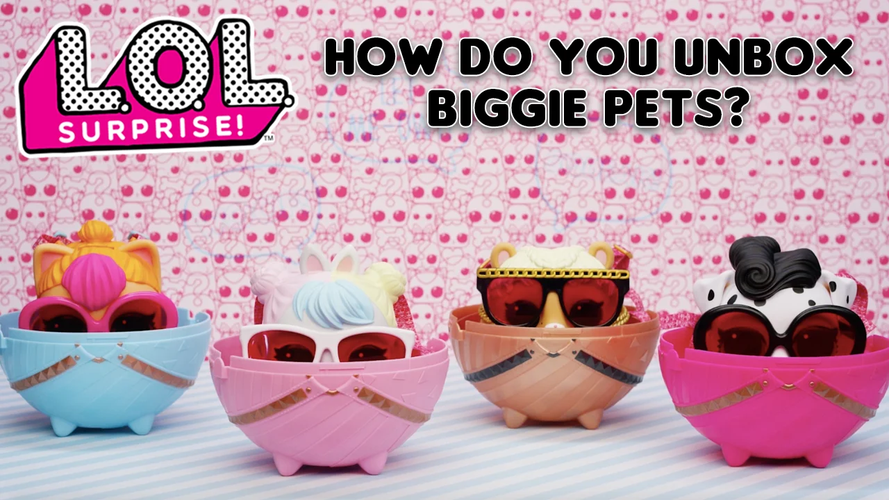 How Do YOU Unbox L.O.L. Surprise! Biggie Pets? 