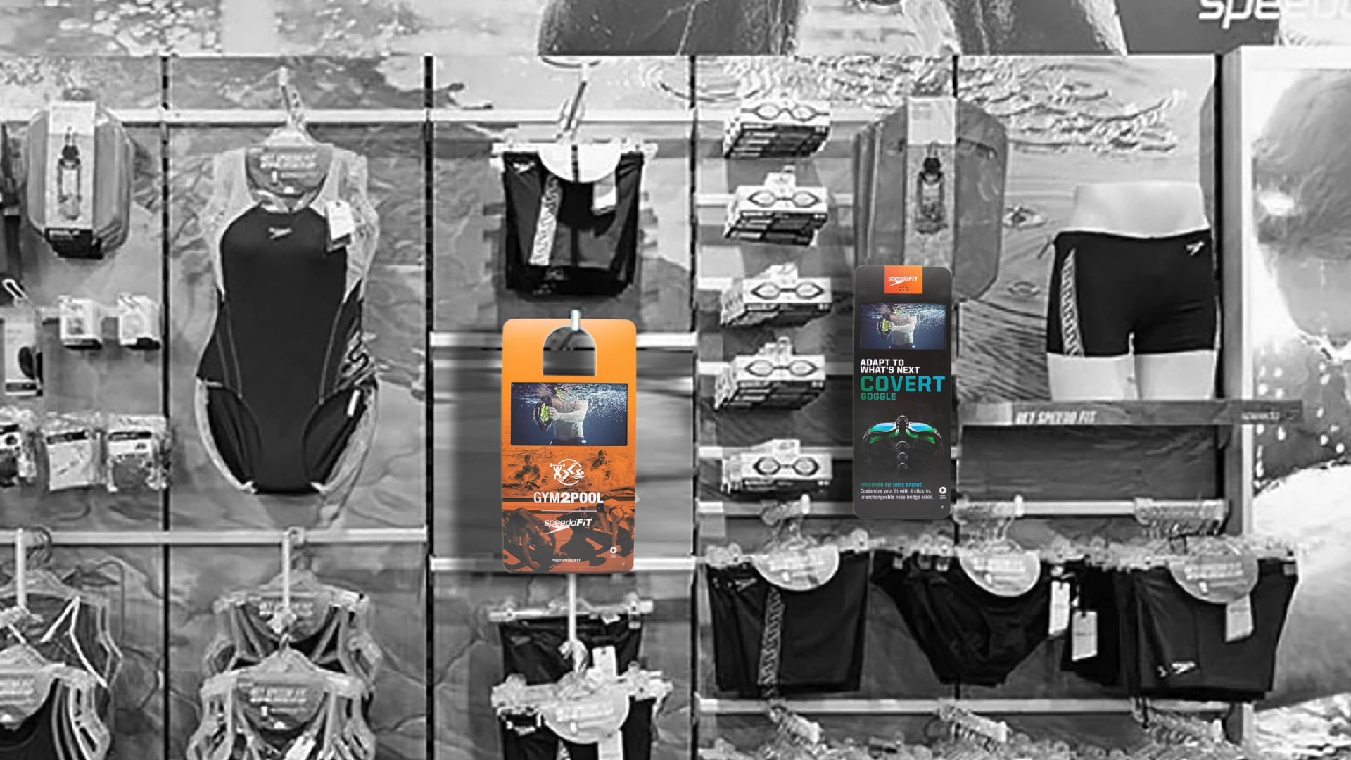 Speedo 7" & 10" Shelf-Edge Video Blades