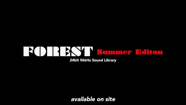 FOREST summer edition preview