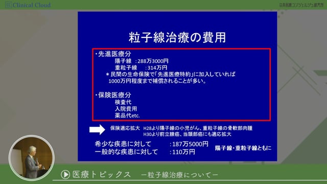 [12-4] 医師事務作業補助者研修 section12：医療トピックス-粒子線治療について-