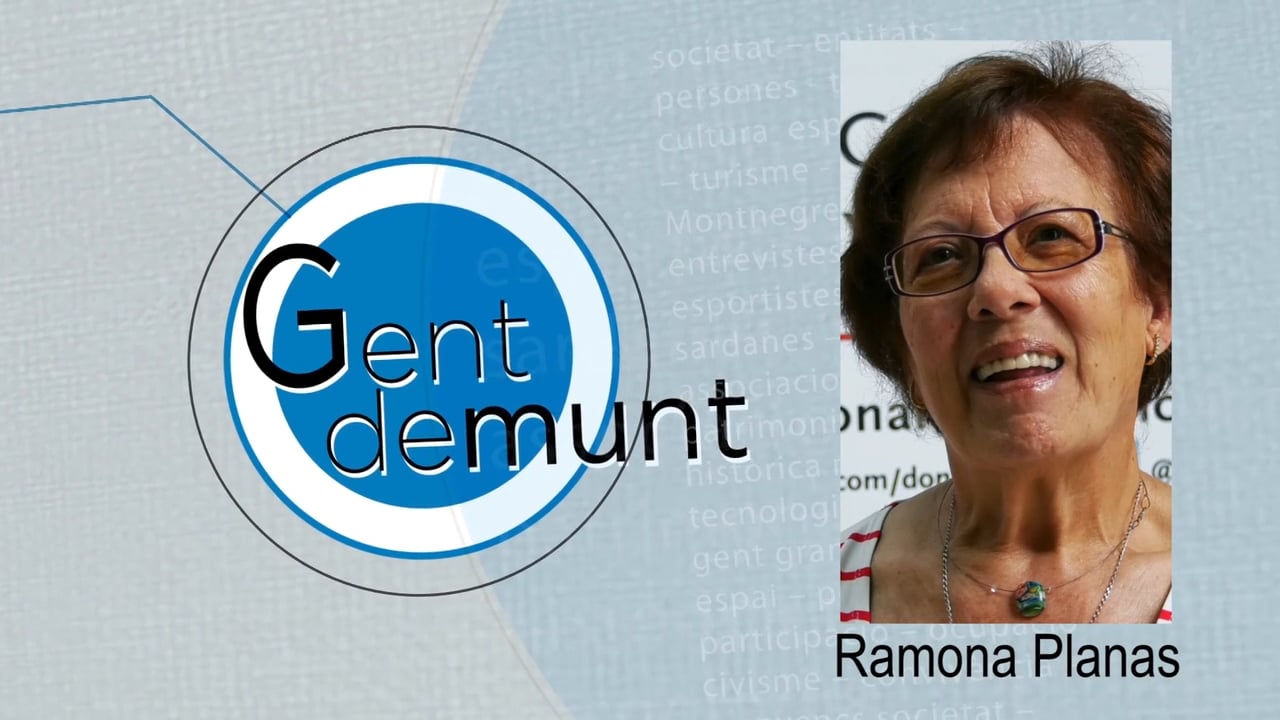 Ramona Planas: "La gent és molt solidària quan hi ha una necessitat"