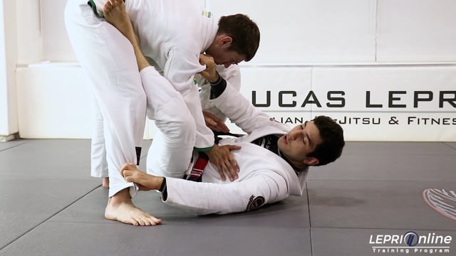 Recomposing the Guard when Opponent Tries to go to North South