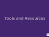 Tools & Resources