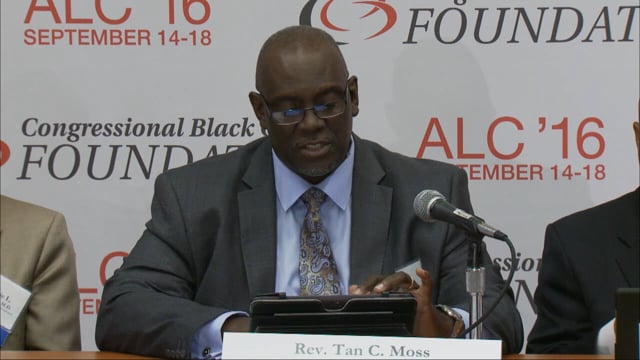Panel Discussion on Educating and Mobilizing Black Communities on Prostate Cancer Issues with Dr. Edith Mitchell, Ms. Golden Bethune-Hill, Dr. Jerlando Jackson, Rev. Tan Moss, Mr. Michael Shaw...