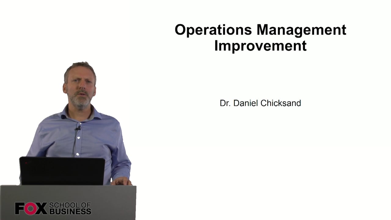 Operations Management Improvement