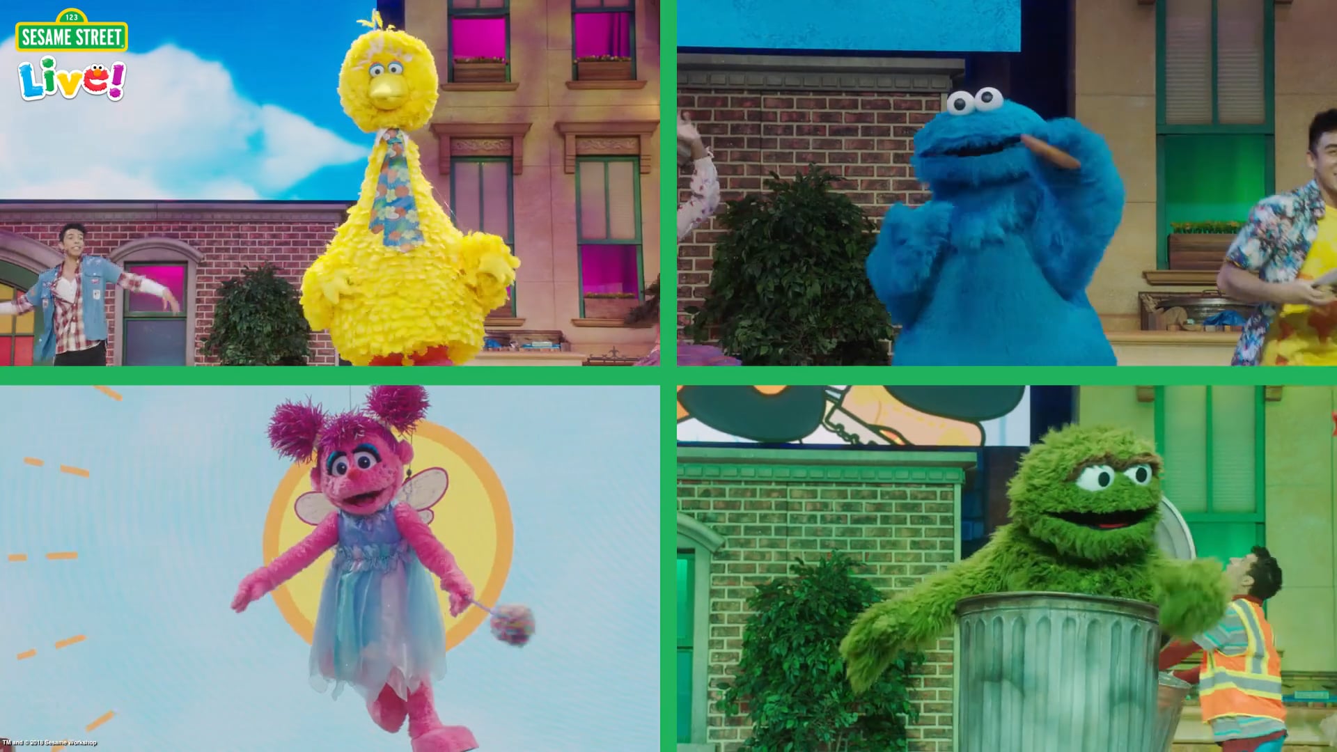 Sesame Street Live! Show Promo Reveals
