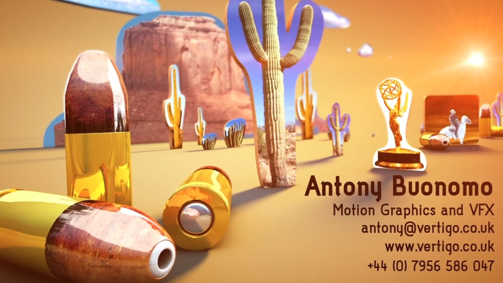 Antony Buonomo Showreel