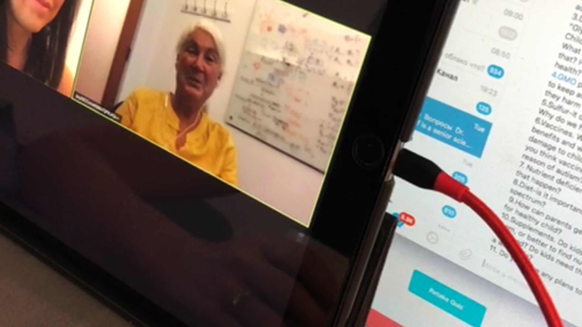 Интервью с доктором Стефани Сенефф