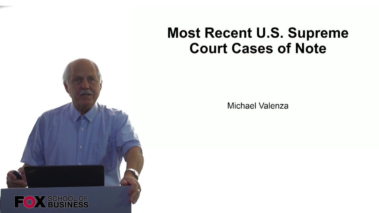 Login to view Most Recent U.S. Supreme Court Cases of Note