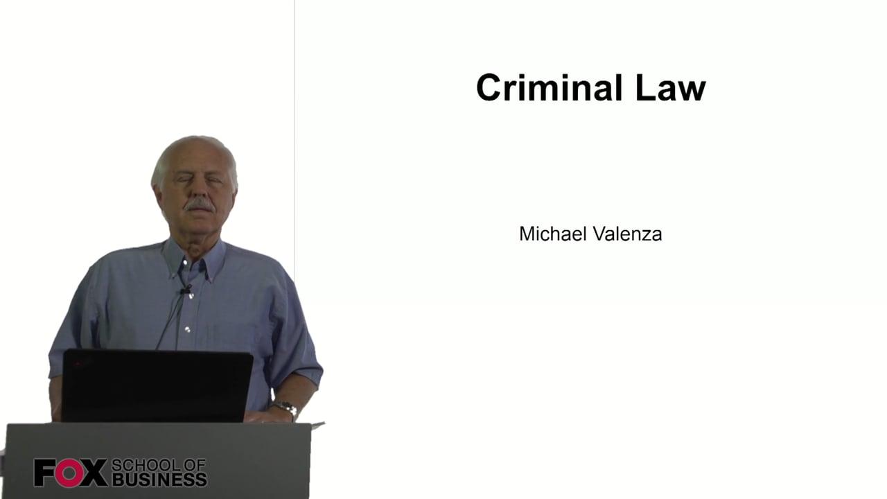 Criminal Law