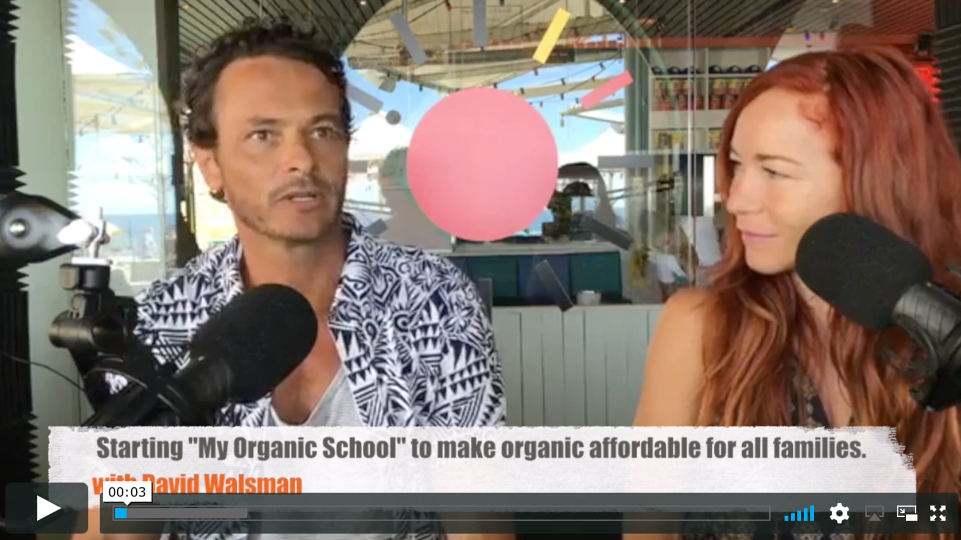 Ted X Talk, David Walsman, My Organic School