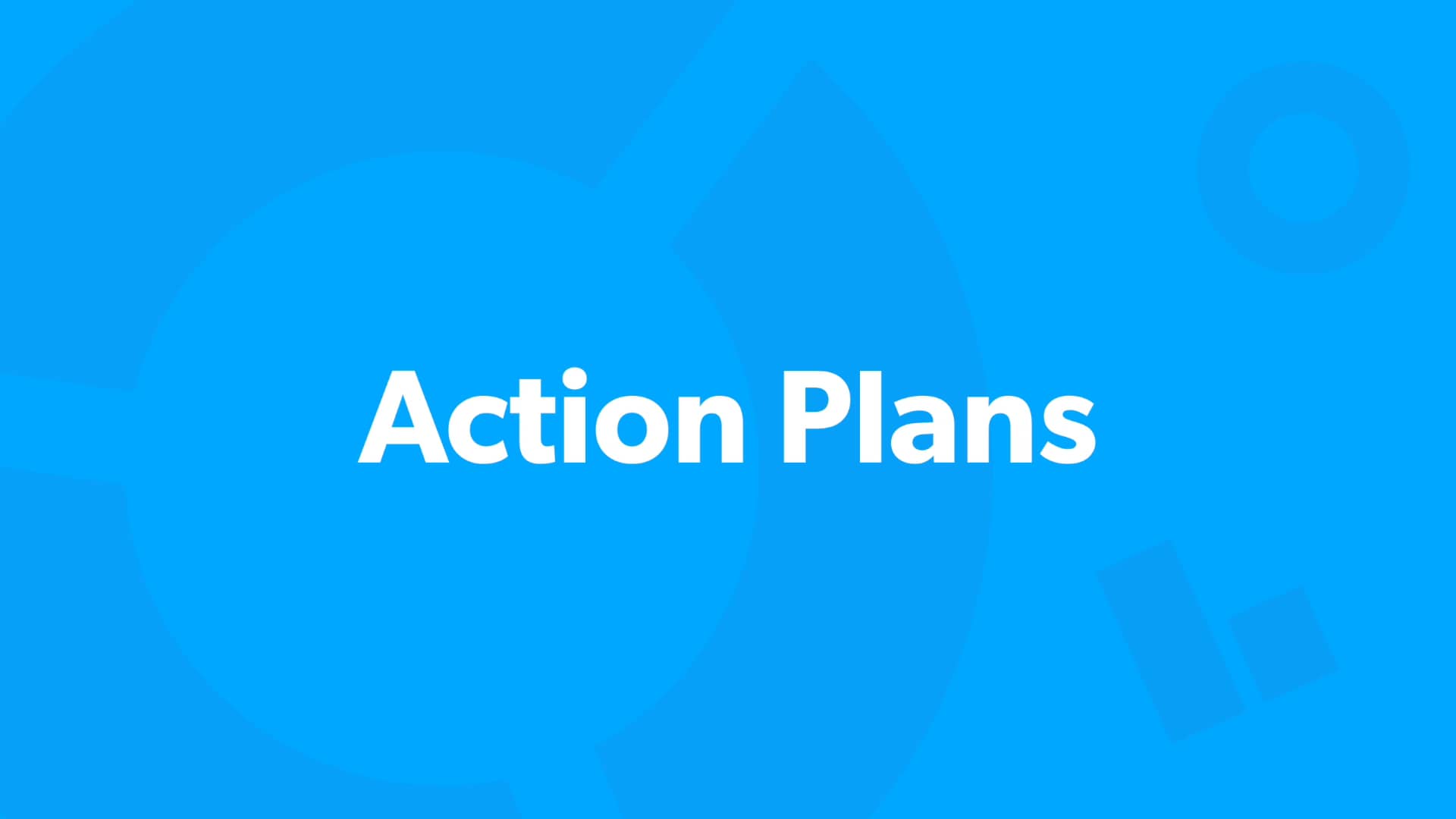 Action Plan on Vimeo