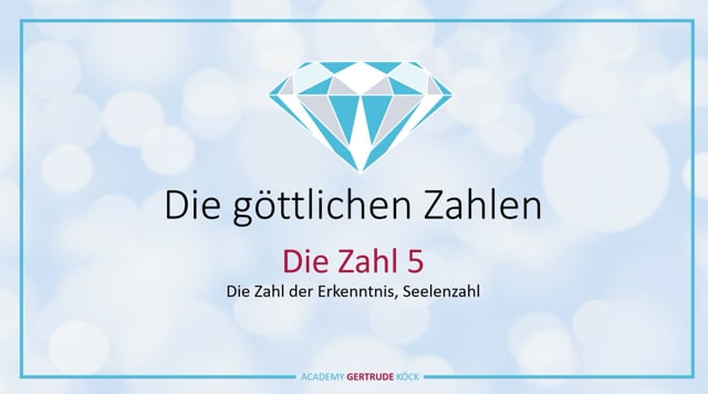 Die Grundzahl 5