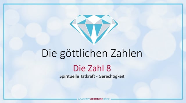 Die Grundzahl 8