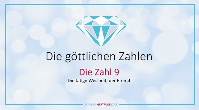 Die Grundzahl 9