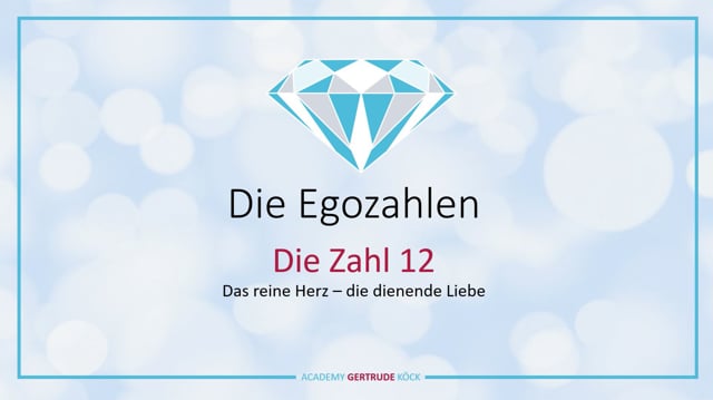Die Egozahl 12