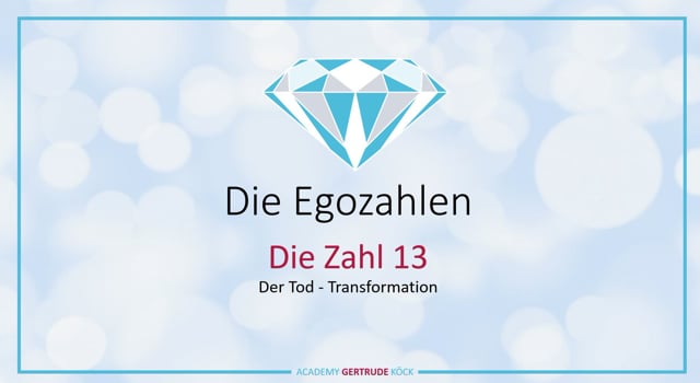 Die Egozahl 13