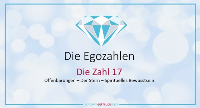 Die Egozahl 17