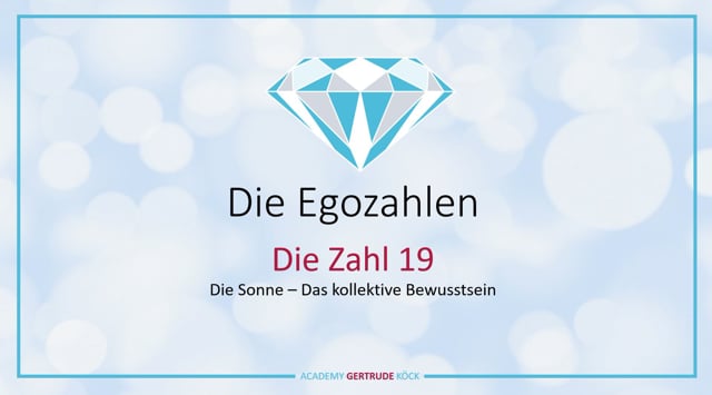Die Egozahl 19
