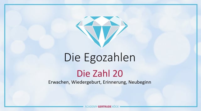 Die Egozahl 20