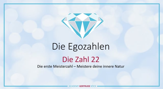Die Egozahl 22