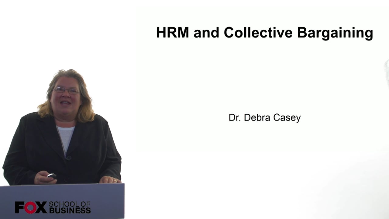 HRM and Collective Bargaining