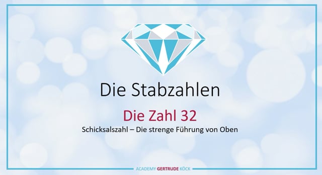 Die Stabzahl 32