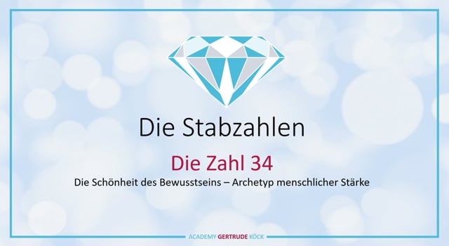 Die Stabzahl 34
