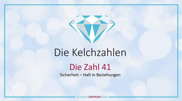 Die Kelch-Zahl 41