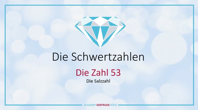 Die Schwertzahl 53