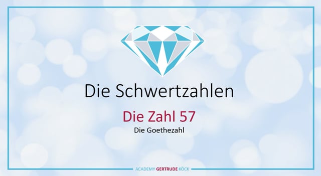 Die Schwertzahl 57