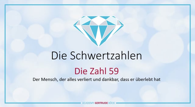 Die Schwertzahl 59