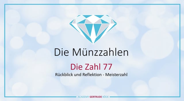 Die Münzzahl 77