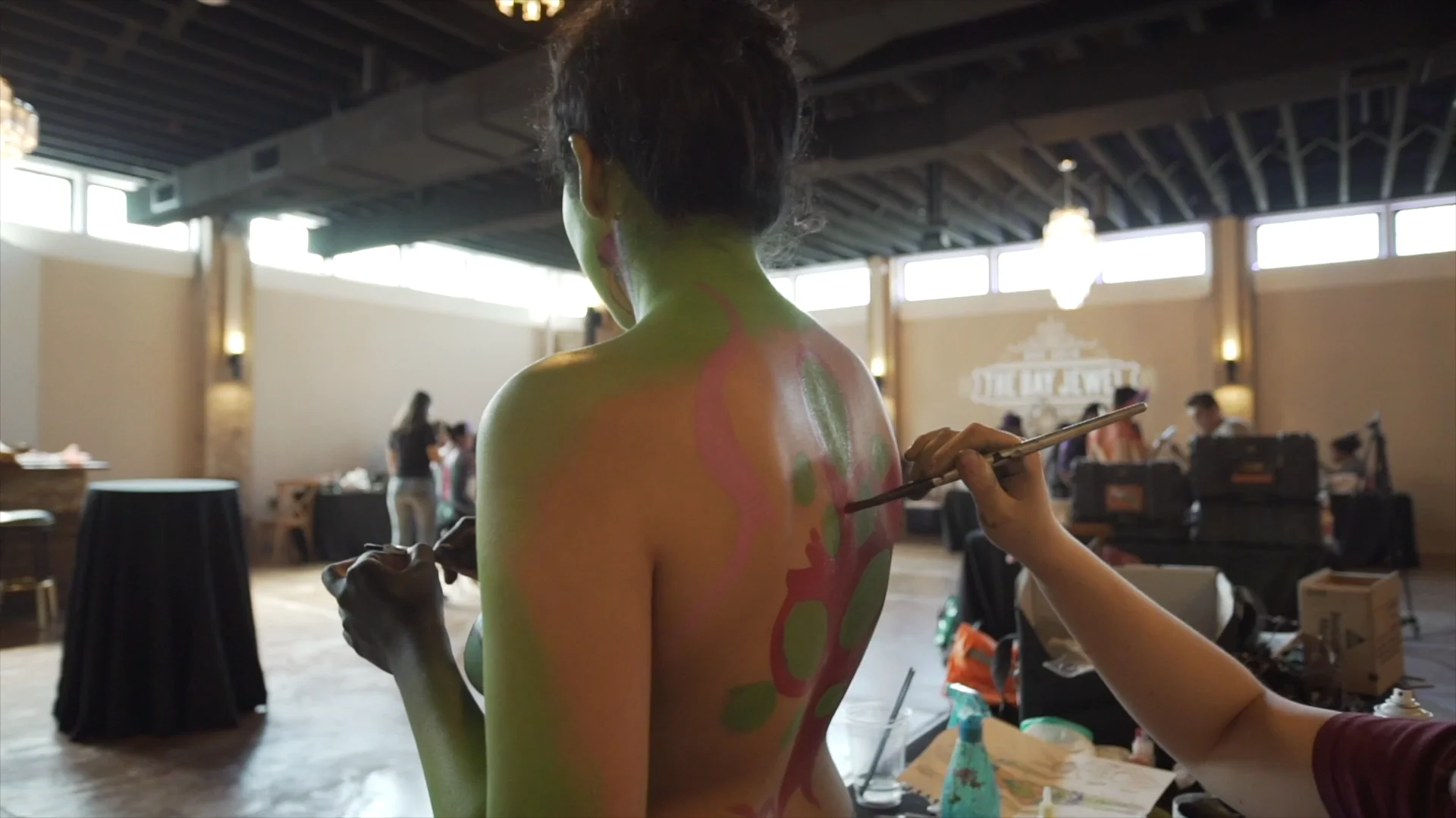 Very NSFW Moments from Texas Body Paint Competition 2018
