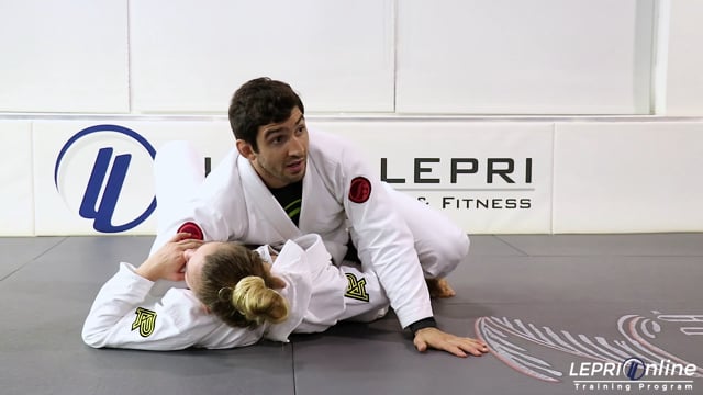 Half Guard Escape to Knee Cut Pass to Side Control