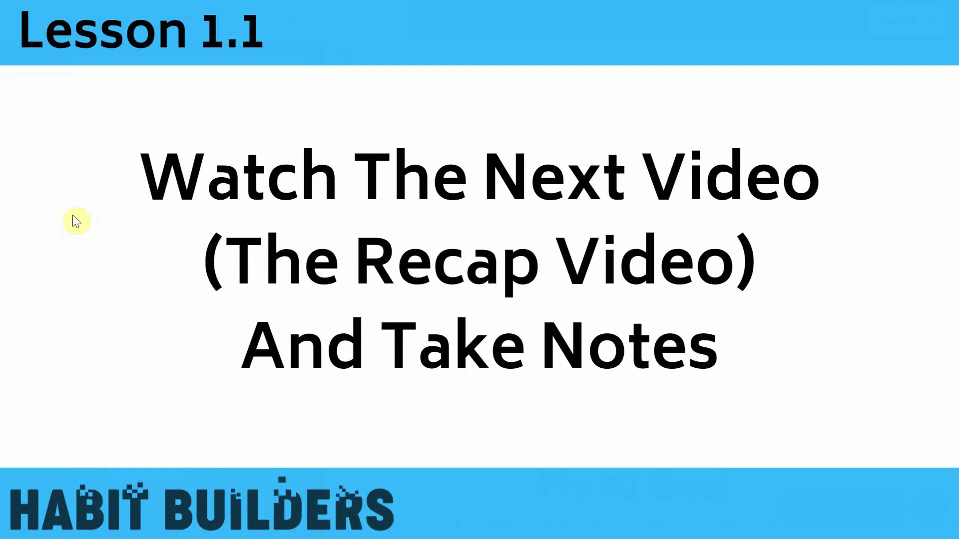 Module 1 Lesson 1 on Vimeo